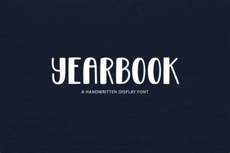 Yearbook FONT Download