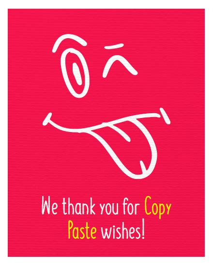 Copy Paste | Free Funny Thank You Group Card | Free Funny Thank You Ecards & Greetings