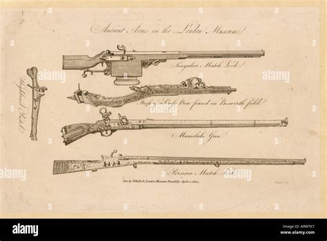 Matchlock Gun Pistol Stock Photo - Alamy