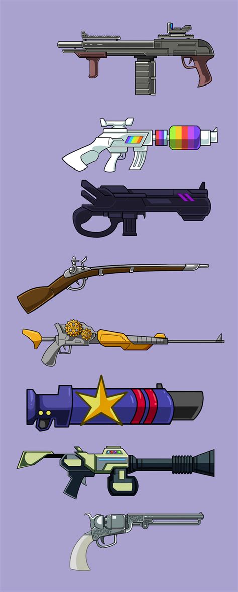 Terraria weapons by MechanicalFirefly on DeviantArt