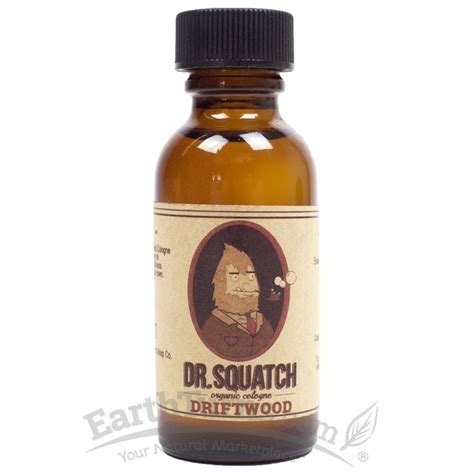 Dr. Squatch - Cologne - Driftwood - 1 oz | Organic cologne, Cologne, Organic spa