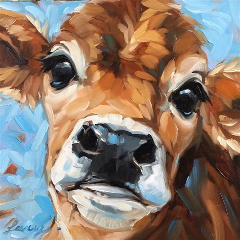 Exploring The Art Of Colored Cow Painting - Paint Colors