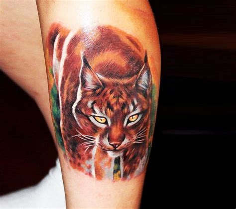 Lynx tattoo by Veronika Raubtier | Photo 19205