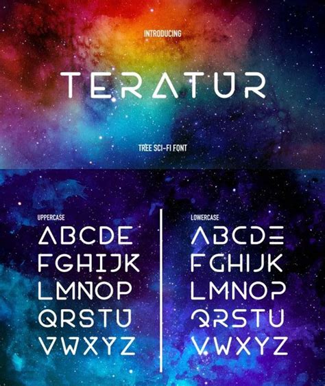 26 Best Sci-Fi Fonts (Science and Retro Styles)