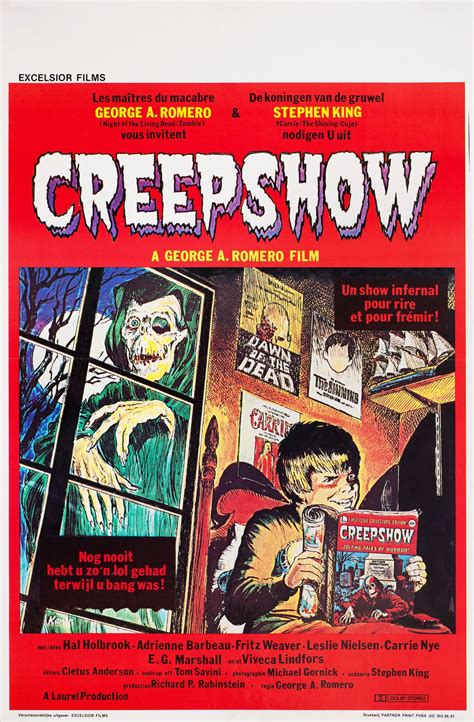 Creepshow Original 1982 Belgian Movie Poster - Posteritati Movie Poster Gallery