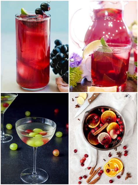 14 Grape Juice Cocktails that Will Glam Up Your Next Party!