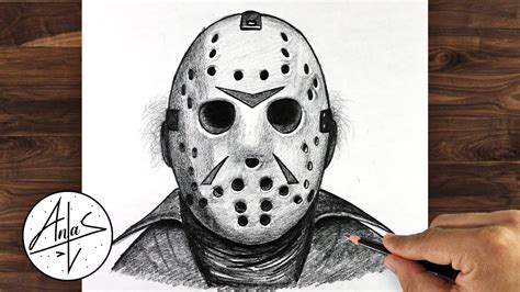 Jason Voorhees Drawing Easy