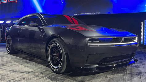 Dodge Charger Daytona SRT Concept debuts with "Fratzonic" EV exhaust