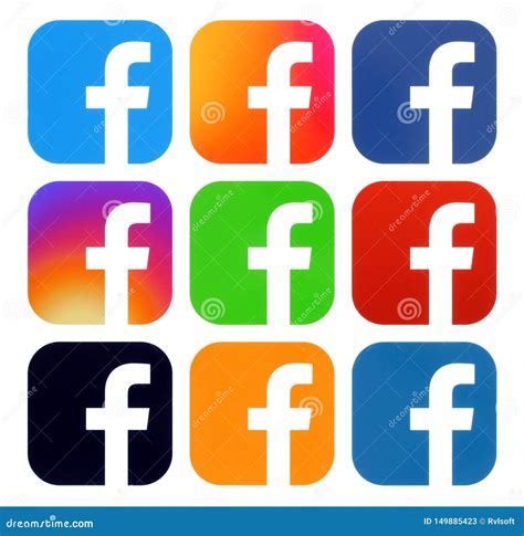 Facebook Logo Colors