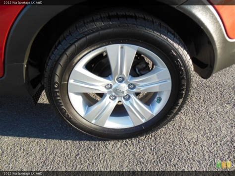 2012 Kia Sportage LX AWD Wheel and Tire Photo #74800613 | GTCarLot.com