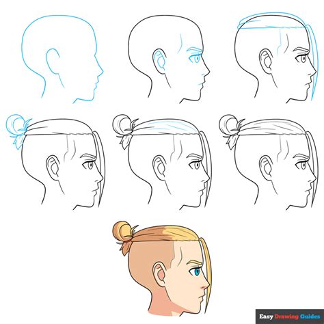 Top 114+ How to draw long hair anime - Merkantilaklubben.org