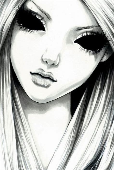 Mon vrai visage ? Scary Drawings, Dark Art Drawings, Drawing Sketches ...