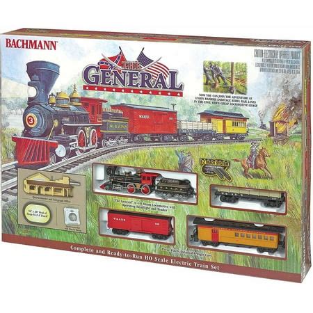 Bachmann Trains The General, HO Scale Ready-To-Run Electric Train Set - Walmart.com