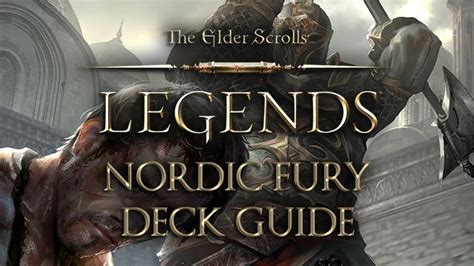 Elder Scrolls Legends Decks: Crusader (Nordic Fury) - Fextralife