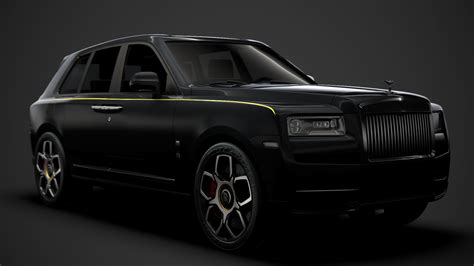 3D model Rolls Royce Black Badge Cullinan 2020 | CGTrader