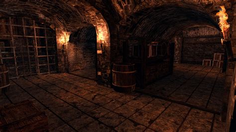 3D model Medieval Dungeon - Modular VR / AR / low-poly OBJ 3DS FBX BLEND X MTL | CGTrader.com