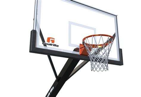 Goalrilla 72" Fixed Height Basketball Hoop – Tempered Glass