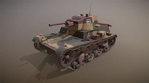 Light tank 7TP - 3D model by Krzysztof Kapica (@chirs_kapica) [d380a68] - Sketchfab