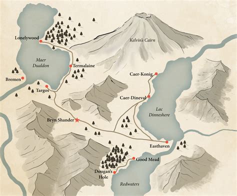 Icewind Dale Map by UbiquitousUK on DeviantArt