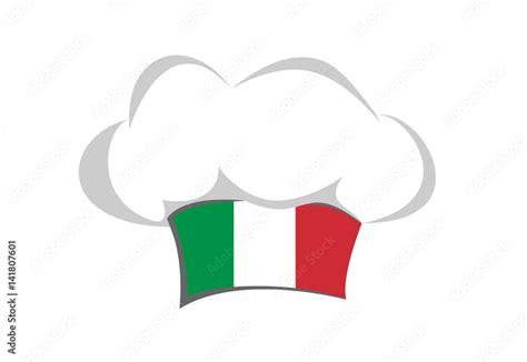 Italian chef hat Stock Illustration | Adobe Stock