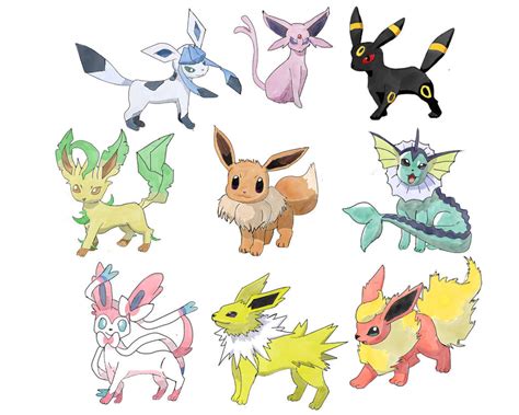 Eevee Evolutions Pokemon Eevee Pokemon Eevee Evolutions Pokemon | Images and Photos finder