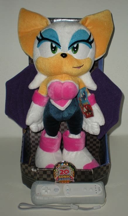 Sally-Mun's Collectibles, Sonic Adventure 2 Jumbo Rouge the Bat Plush After...