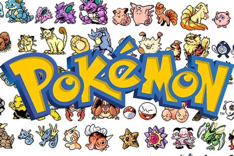 The Pokémon Logo. Franchise History | The Color Blog