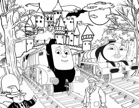 Get This Thomas the Train Coloring Pages Printable 40414