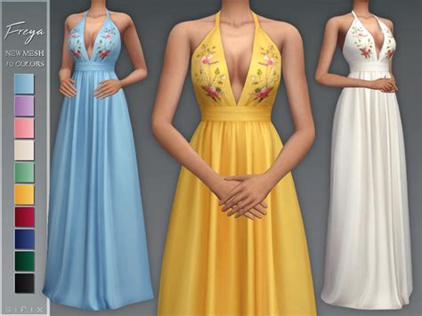 Best Sims 4 Long Dresses (Free CC + Mods) – FandomSpot