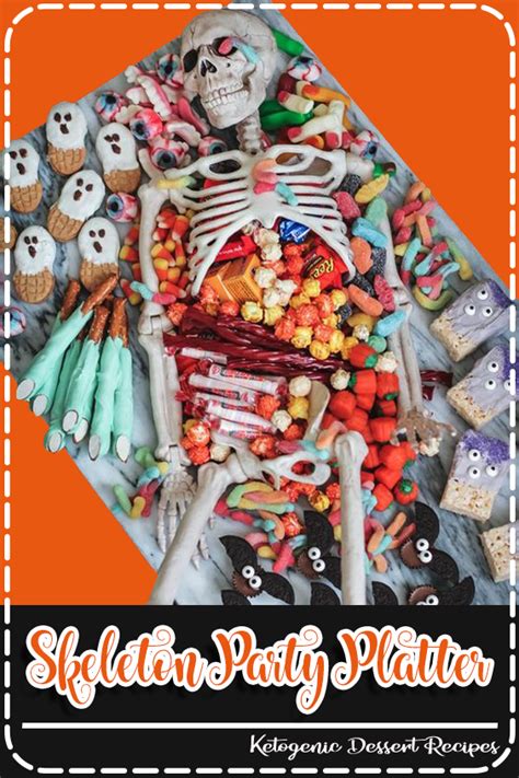 How to Make a Skeleton Party Platter - Food for Everyone