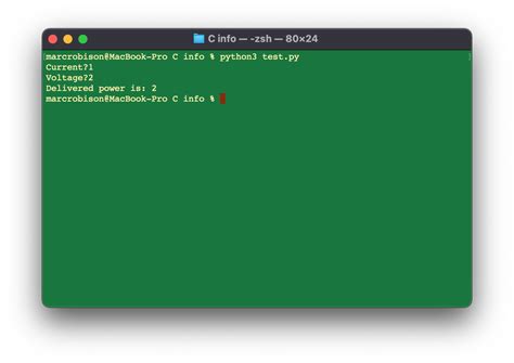 Python console in mac terminal - Stack Overflow