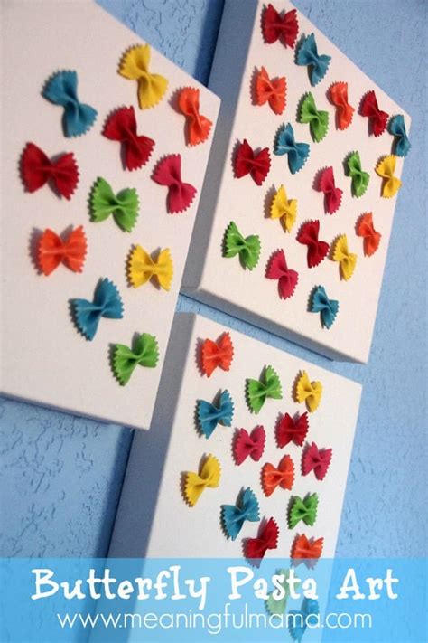 Butterfly Pasta Canvas Art