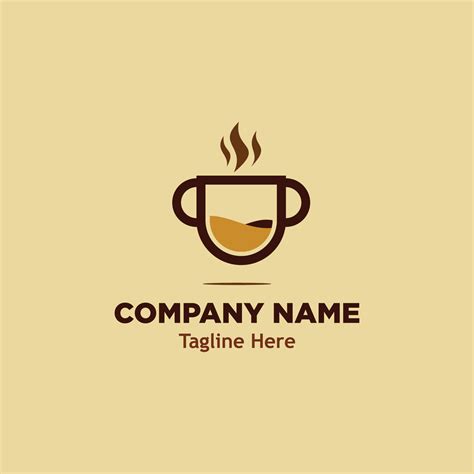 cup of coffee logo simple icon design illustration 11979847 Vector Art ...