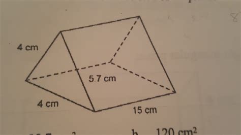 Surface area calculator of a triangular prism - displayreka