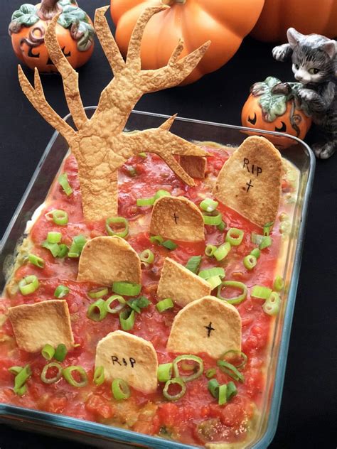 Spooky Halloween Sausage Taco Dip | Premio Sausage Recipes