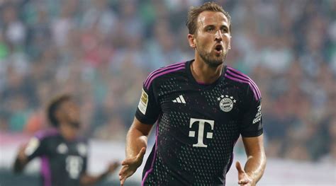 Harry Kane scores on Bundesliga debut as Bayern Munich starts with rout of Werder Bremen ...