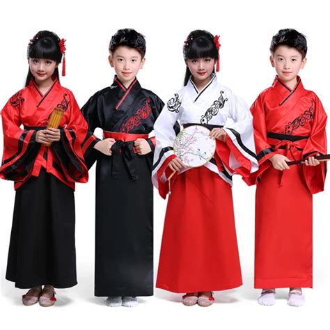 2019 New Year Traditional Chinese Clothing for Kids Red Cheongsam Set ...