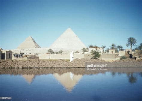 Image result for view of Giza from the Nile | Nile river, Canals, Pyramids