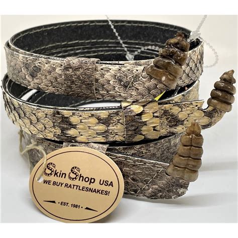 Genuine Rattlesnake Hat band with rattle. - Spencer's Western World