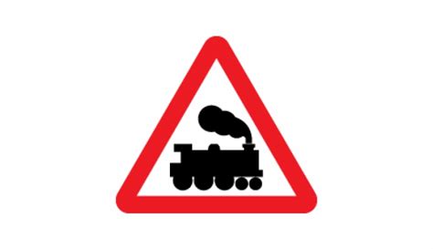 Level Crossing Signs Train Clip Art - Clip Art Library