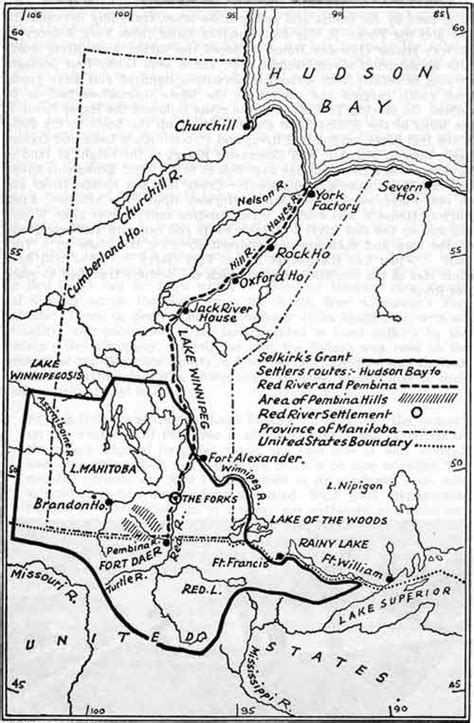 Manitoba Pageant: The Lord Selkirk Settlement at Red River, Part 1 ...