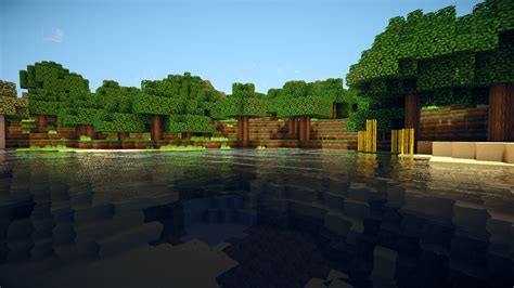 Minecraft Serenity Waters - Download Free HD Wallpaper