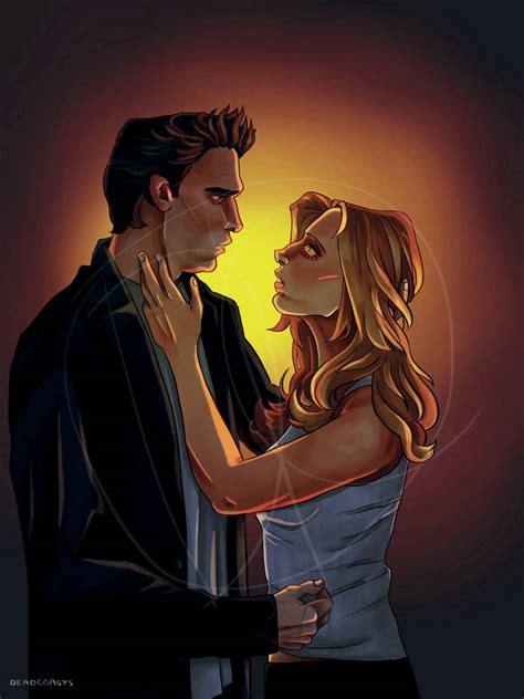 Buffy and Angel by deadcoasts on DeviantArt