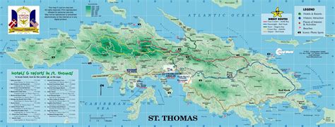 Saint Thomas Virgin Islands Map - Edyth Haleigh