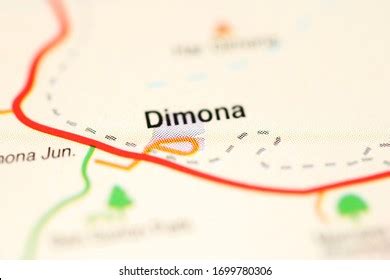 Dimona On Geographical Map Israel Stock Photo 1699780306 | Shutterstock