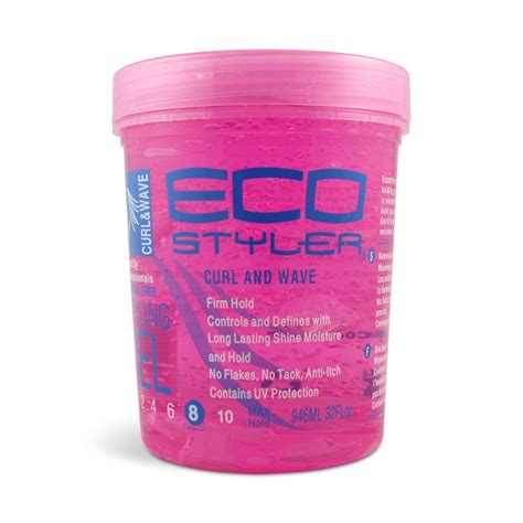 Ecoco Eco Styler Styling Firm Hold Gel Pink 32 oz | Eco styler gel, Natural hair gel, Baby hair gel