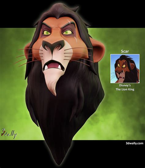 Scar, Disney's The Lion King on Behance