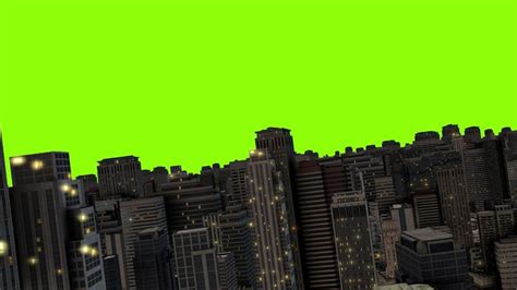 City Fly Through with After Effects and Element 3D GREEN SCREEN FREE in 2020 | Greenscreen ...