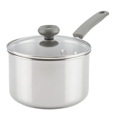 Farberware 3-Quart Complements Stainless Steel Saucepan With Lid, Silver - Walmart.com