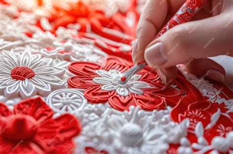 Premium Photo | The craftsmanship involved in creating intricate Martisor symbols